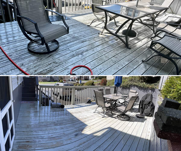 Deck Soft Washing Services Westchester and Putnam County NY